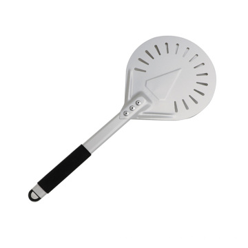 Professional 7/8/9 inch Pizza Peel Aluminium Alloy Perforated Turning Peel Pizza Oven Shovel